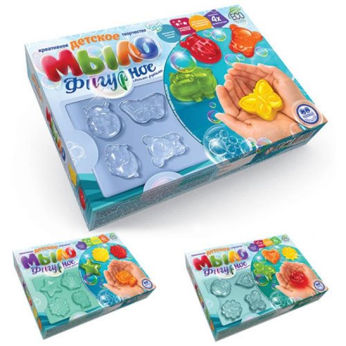 Набор креативного творчества Danko Toys Детское фигурное мыло, укр., большой DFM-02-02U
