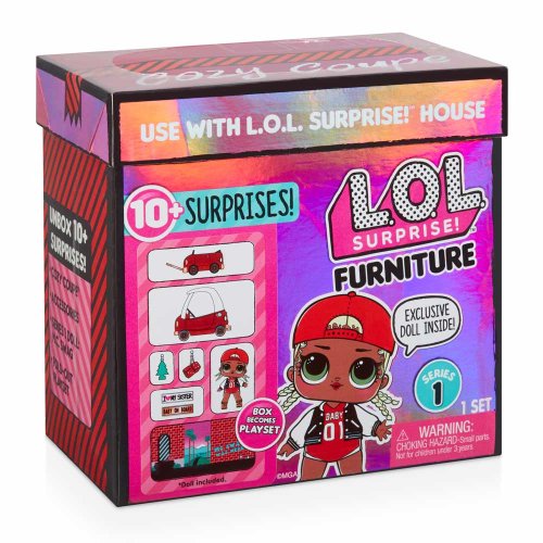 Игровой набор с Лялькой L.O.L. SURPRISE! - стильный ИНТЕРЬЕР ЛЕДИ-DJ