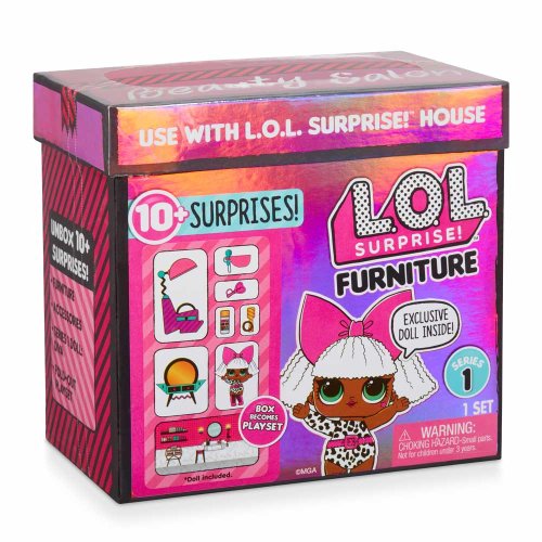 Игровой набор с куклой L.O.L. SURPRISE! - СТИЛЬНЫЙ ИНТЕРЬЕР ДЕВЫ