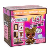Игровой набор с куклой L.O.L. SURPRISE! - СТИЛЬНЫЙ ИНТЕРЬЕР КОРОЛЕВЫ пчелка