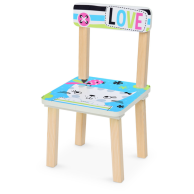 Детский столик Bambi Cat Кошка, с двумя стульями, голубой 501-58-2