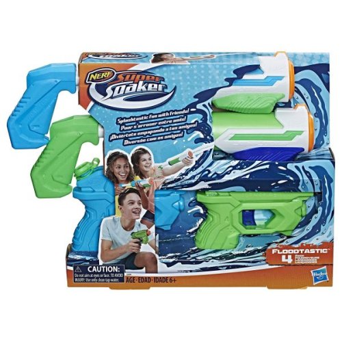 Набор 4 водных бластеров Nerf Super Soaker Floodtastic (E2999)