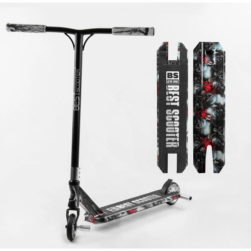 Самокат трюковый Best Scooter колеса PU 110 мм BS-77101