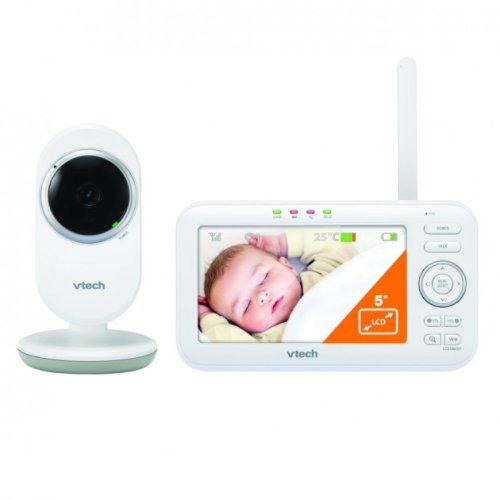 Видеоняня Vtech с датчиком темпер., колыбельными и цвет. экраном диагональю 5 (цифровая)" VM5252