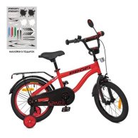 Велосипед детский 16д. PROF1 Space, красный (SY16154)