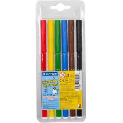 Фломастеры 6 цветов Centropen 7790-06