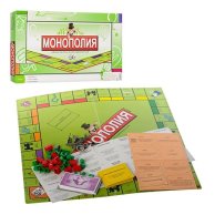 Настольная игра 2030R Монополия,фишки,карточки