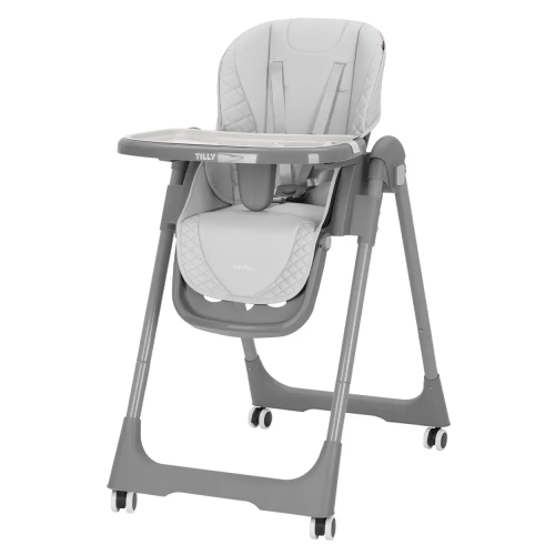 Стульчик для кормления Tilly Junior серый T-671 Light Grey