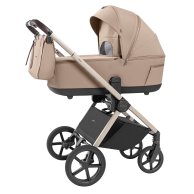 Коляска универсальная 2в1 Carrello Ultra бежевая CRL-6527 Floral Beige