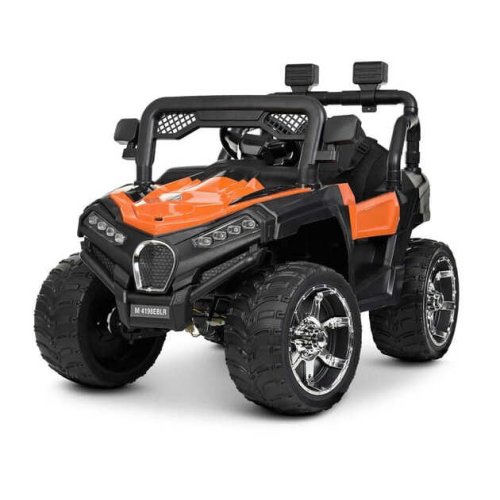 Детский электромобиль Bambi Джип, оранжевый M 4198EBLR-7
