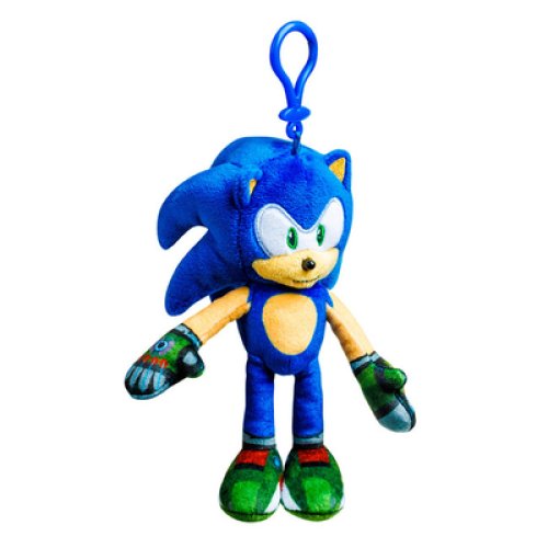 Мягкая игрушка на клипсе Sonic Prime Соник, 15 см SON7004A