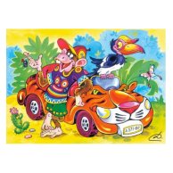 Пазлы Castorland 260 эл. Тигромобиль (B-PU26204)