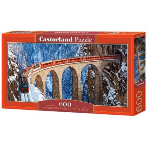 Пазлы Castorland 600 эл. Швейцарские Альпы (B-060016)