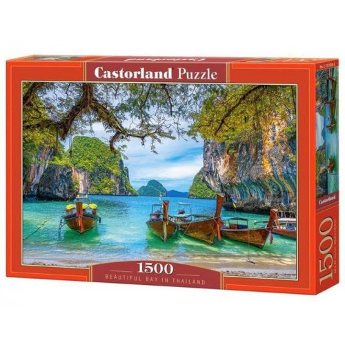 Пазлы Castorland 1500 эл. Прекрасная бухта в Таиланде (C-151936)