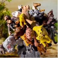 Стретч-игрушка сюрприз Diramix The Epic Animals Семья животных DIR-T-00006