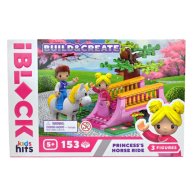 Конструктор IBlock Junior Kids Hits Princess's horse ride, 153 детали KH08/007/4
