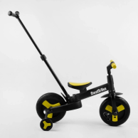 Велосипед-трансформер Best Trike, колеса PU 10", желто-черный 58195