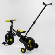 Велосипед-трансформер Best Trike, колеса PU 10", желто-черный 58195