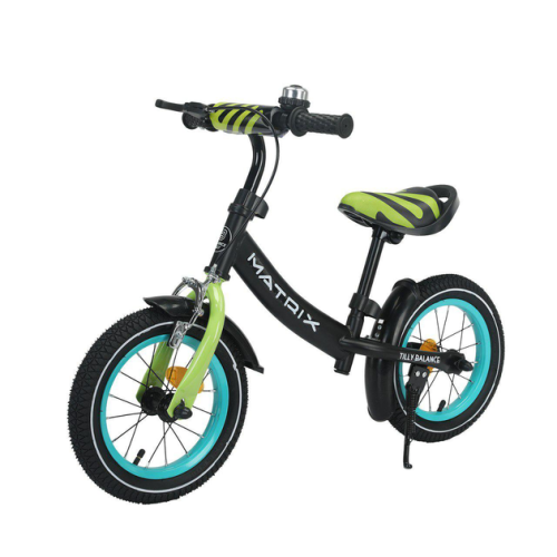 Беговел Balance Tilly Matrix 12 дюймов, со стальной рамой Black Azure T-21259/1