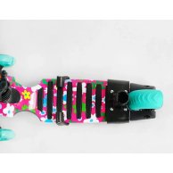 Детский самокат Best Scooter 5в1 PU колеса со светом, бирюзовый LS-78415