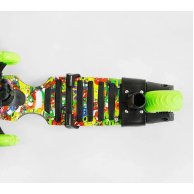 Детский самокат Best Scooter 5в1 PU колеса со светом, салатовый LS-63098