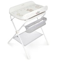 Пеленальный столик с ванночкой El Camino с термометром и ростомером ME 1232 Cool Gray