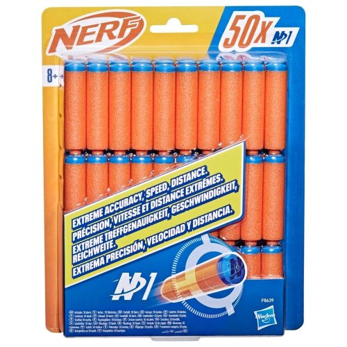 Набор патронов Hasbro для бластеров Nerf N Series, 50 штук F8639