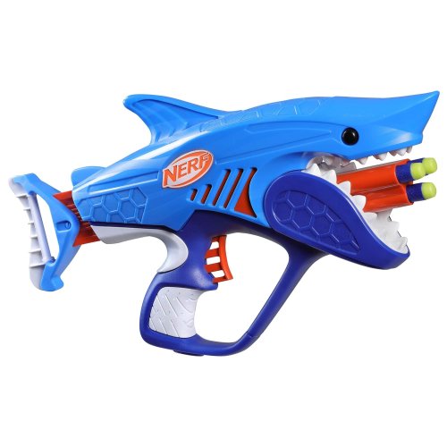Бластер Hasbro Nerf Junior Wild Sharkfire Нерф Джуниор Шаркфаер, 8 патронов F8645