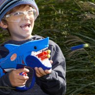 Бластер Hasbro Nerf Junior Wild Sharkfire Нерф Джуниор Шаркфаер, 8 патронов F8645