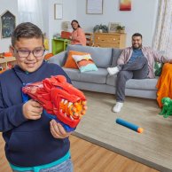 Бластер Hasbro Nerf Junior Wild LionFury Нерф Джуниор Лайонфюри, 16 патронов F8646