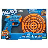 Бластер Hasbro Nerf Duo с мишенью Elit 2.0, 4 патрона F6352