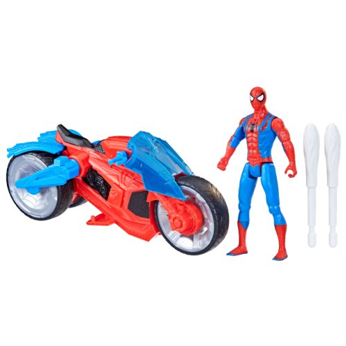 Игровой набор Hasbro Spider-Man Спайдер Мэн на мотоцикле F6899
