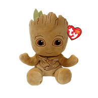 Мягкая игрушка TY Beanie Babies Marvel Грут Groot, 15 см 44003