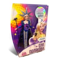 Коллекционная кукла Kids Hits Ольга Полякова в синем, муз, 26 см KH29/002