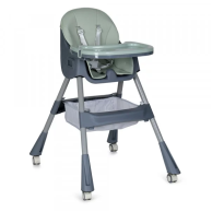 Стульчик для кормления Bambi с регулировкой, мятный M 5722 Mint