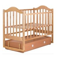 Кровать BabyRoom Дина D304 маятник, ящик лакированная (624549)