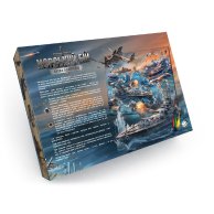 Настольная развлекательная игра Danko Toys "Морской бой. Битва адмиралов" укр (G-MB-04U)