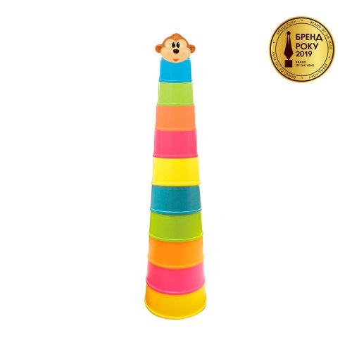 Игровой Набор Kiddieland - Мартышкина Пирамидка (057646)