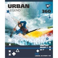 Тетрадь А5 12 Кл. YES Urban Legend (764198)