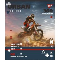 Тетрадь А5 12 Кл. YES Urban Legend (764198)