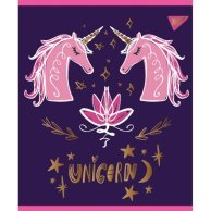 Тетрадь А5 12 Кос. YES Unicorn (764246)