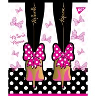 Тетрадь А5 12 Лин. YES Minnie Gold (764232)