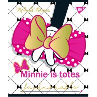 Тетрадь А5 12 Лин. YES Minnie Gold (764232)