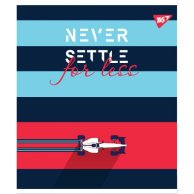 Тетрадь А5 12 Лин. YES Never Settle (764217)