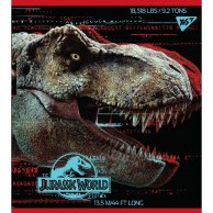 Тетрадь А5 18 Кл. YES Jurassic World Science Gone Wrong (765317)