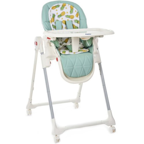 Стульчик ME 1037 CRYSTAL Pineapple Mint  для кормления