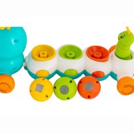 Игрушка музыкальная Baby Team Ползунчик голубая 8659