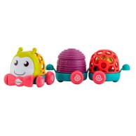 Набор музыкальных игрушек Baby Team Забавные вагончики Гусеница 8672