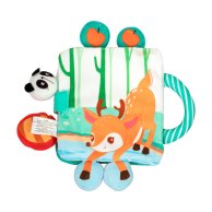 Игрушка-книжка Baby Team текстильная с погремушкой 8721