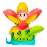 Набор игрушек для ванны Baby Team Очаровательный цветок, розовый 9031